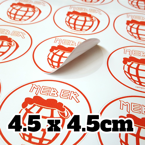 Comprar pegatinas redondas personalizadas de 4,5 cm